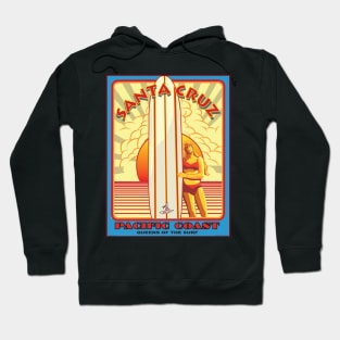 SANTA CRUZ PACIFIC COAST SURFING QUEENS OF THE SURF Hoodie